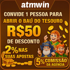 atmwin Indique amigos para receber um bônus
